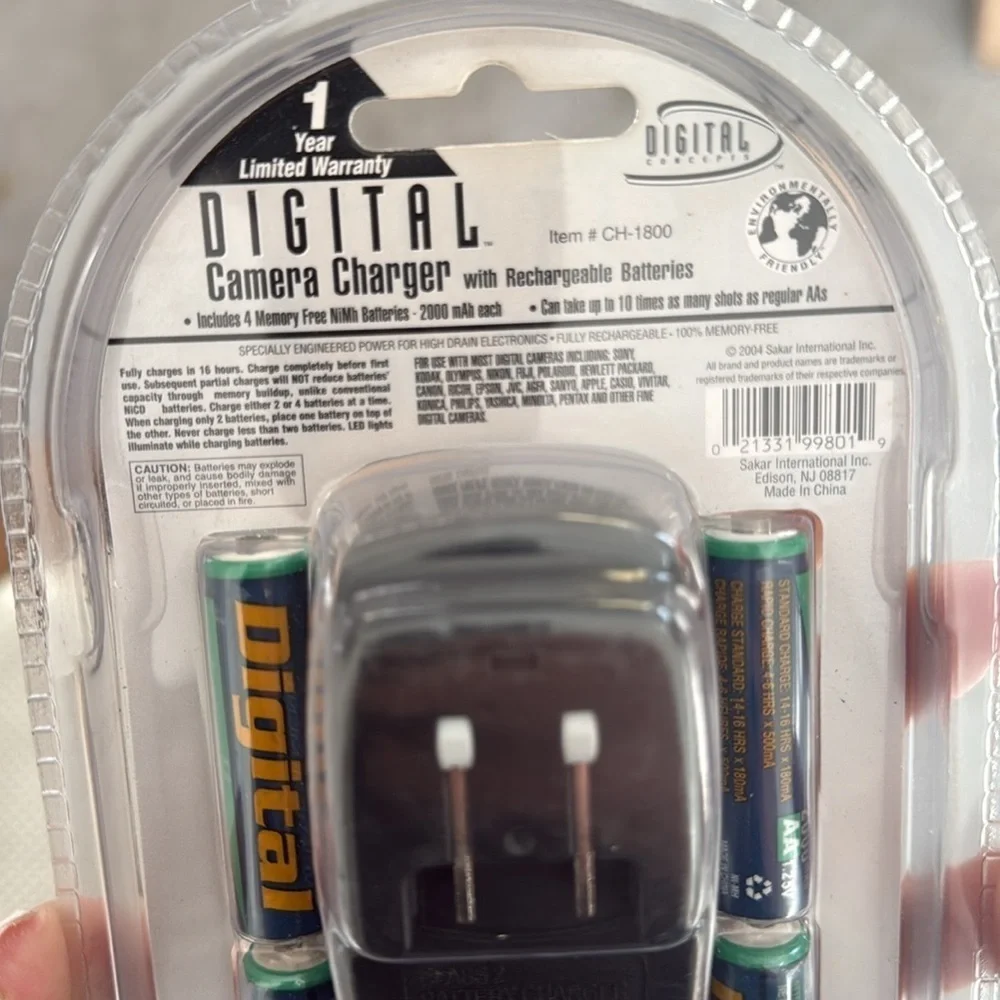 digital concept charger batteries charge